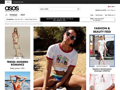 ASOS Screenshot