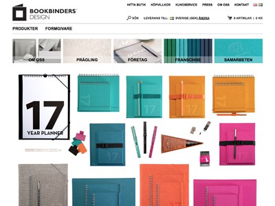 Bookbinders Design Screenshot