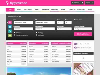 Flygstolen Screenshot