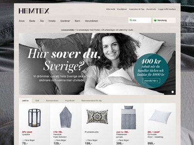 Hemtex Screenshot