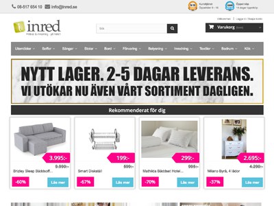 Inred.se Screenshot