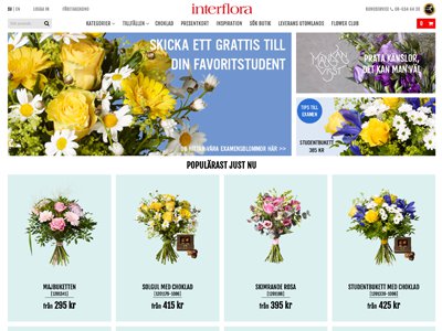 Interflora Screenshot