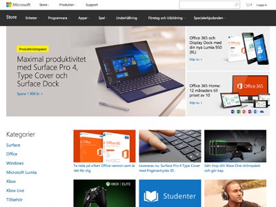 Microsoft Store Screenshot