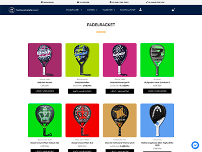 Padelspecialisten Screenshot