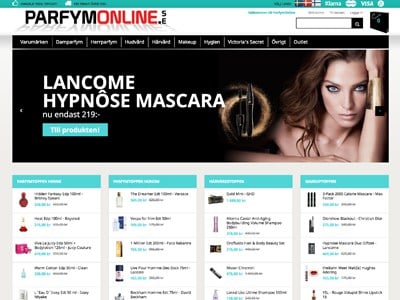 Parfymonline Screenshot