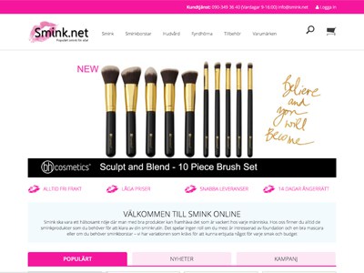 Smink.net Screenshot