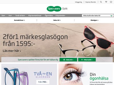 Specsavers Screenshot