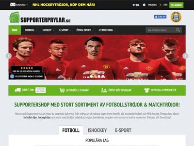 Supporterprylar Screenshot