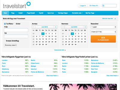 Travelstart Screenshot