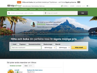 TripAdvisor Screenshot